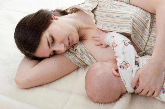 breastfeeding position side lying breastfeeding